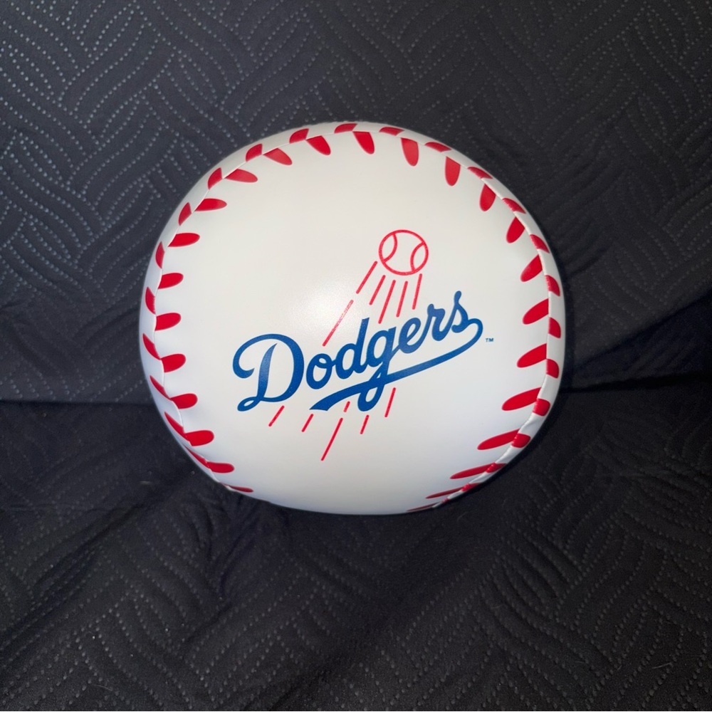 Rawlings MLB Los Angeles Dodgers Oversized Soft Baseball Pillow Toy